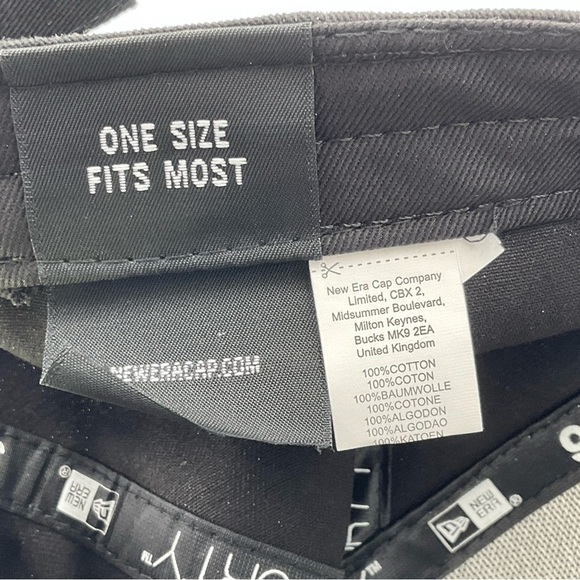 Newcastle United Hat Magpies Football NUFC Embroidery Soccer Cap Black New Era - Picture 11 of 12